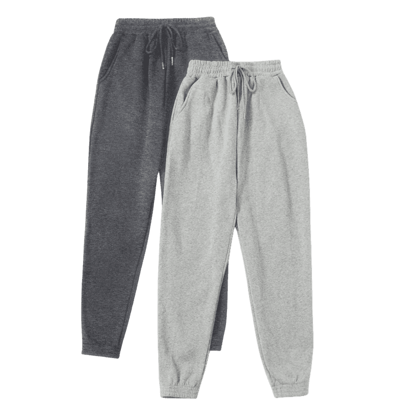 Pure 100% cotton sweatpants in custom colors