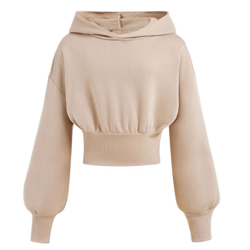Croptop hoodies in multiple sizes ready for bulk orders