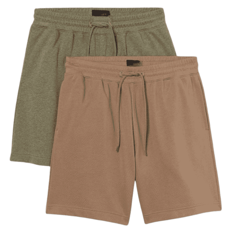 Cotton shorts for men and women in premium breathable fabric